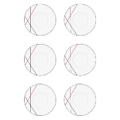 6 assiettes creuses 30 cm BISTROT CHEF