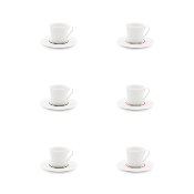 Coffret 6 services à café LIGNE