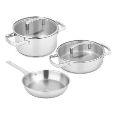  Set 5 pièces 24 cm inox SIGNATURE
