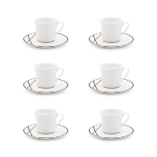 Coffret 6 services à café BISTROT
