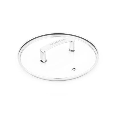 Couvercle 20 cm en verre et en aluminium SIGNATURE