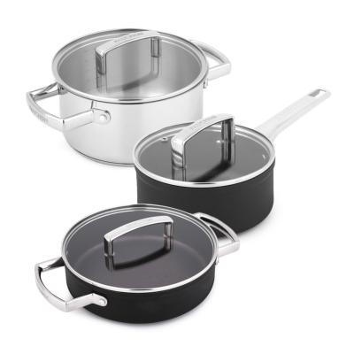Set 6 pièces 24 cm antiadhésive aluminium SIGNATURE