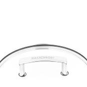 Couvercle 28 cm en verre et en aluminium SIGNATURE
