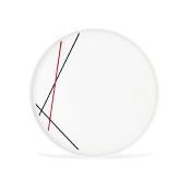 6 assiettes plates 27,5 cm BISTROT