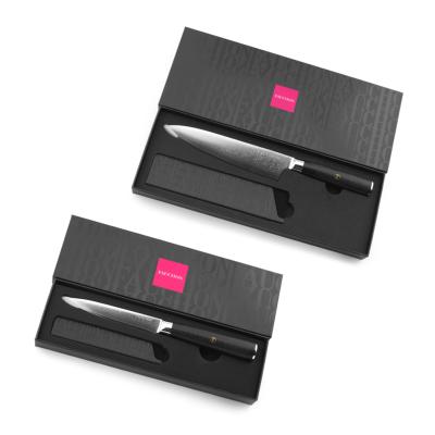 Set 2 couteaux DAMAS KAZE