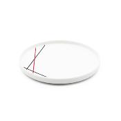 6 assiettes plates 27,5 cm BISTROT
