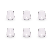  Set de 6 verres 290 ml en cristallin SIGNATURE