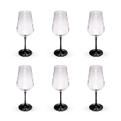 Set de 6 verres 450 ml en cristallin SIGNATURE